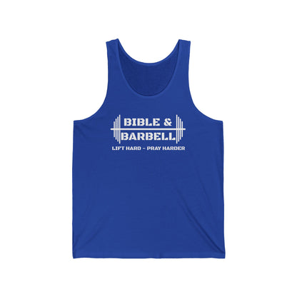 Bible & Barbell Unisex Jersey Tank