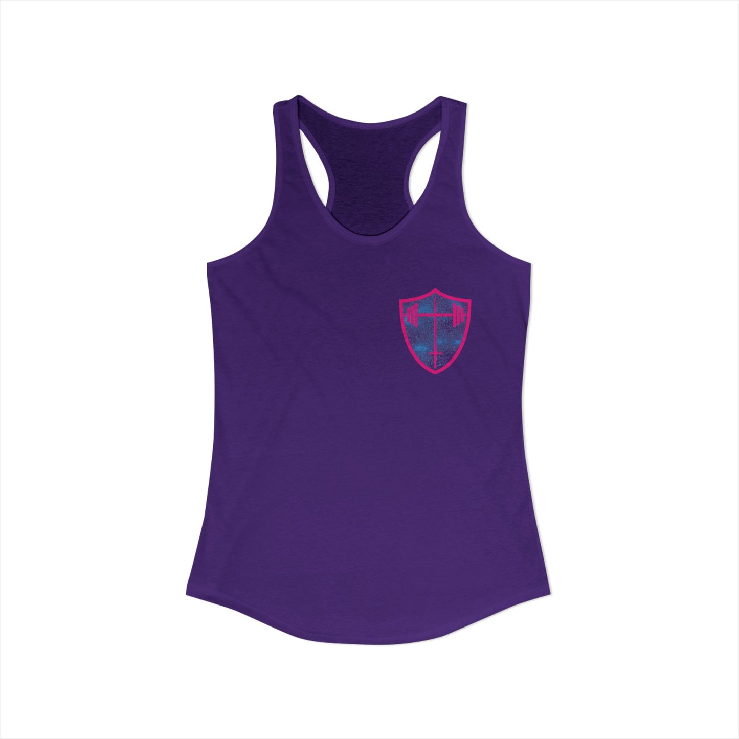 Yes, I lift like a girl - try to keep up - Women's Ideal Racerback Tank