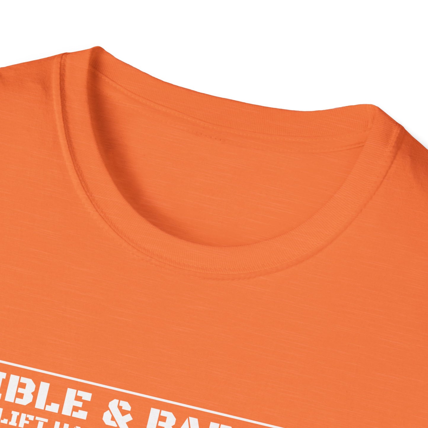 Bible & Barbell Logo Unisex Softstyle T-Shirt