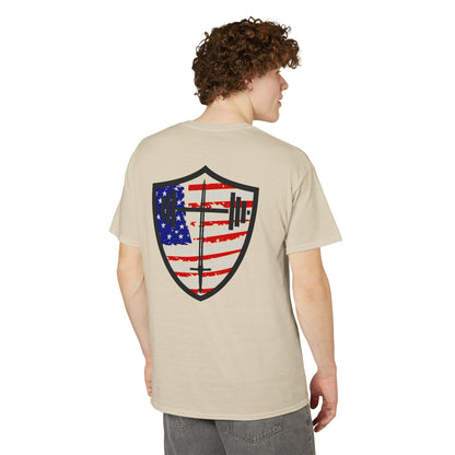 Bible & Barbell Patriotic Logo T-Shirt