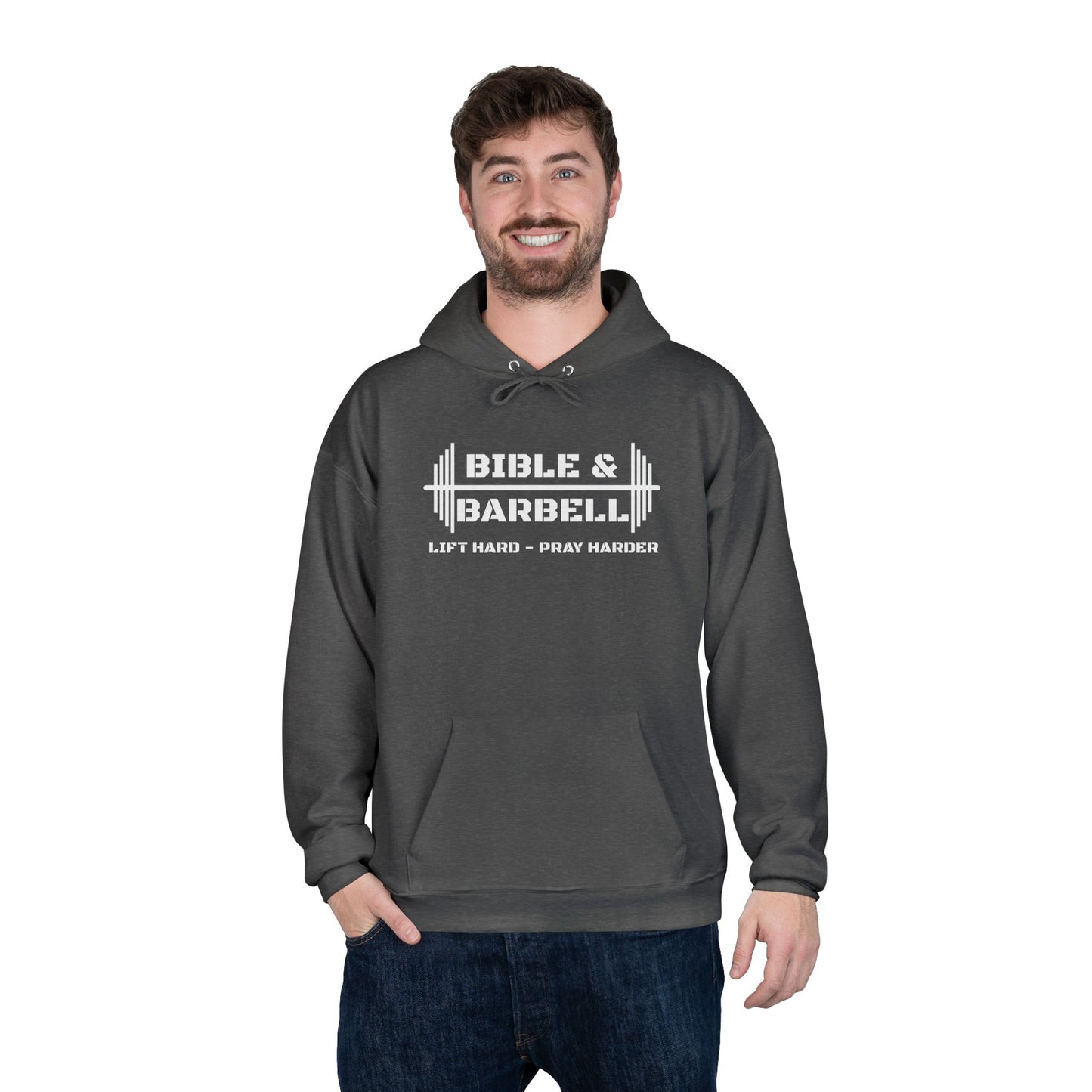 Bible & Barbell - John 15:5 Hoodie