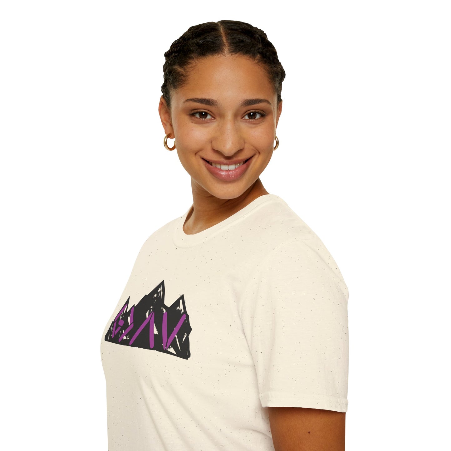 God Is Greater Mountain Vibes Unisex Softstyle T-Shirt