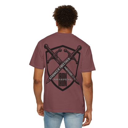 Iron Sharpens Iron Proverbs 27:17 T-Shirt