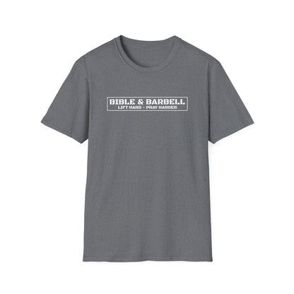Bible & Barbell Logo Unisex Softstyle T-Shirt