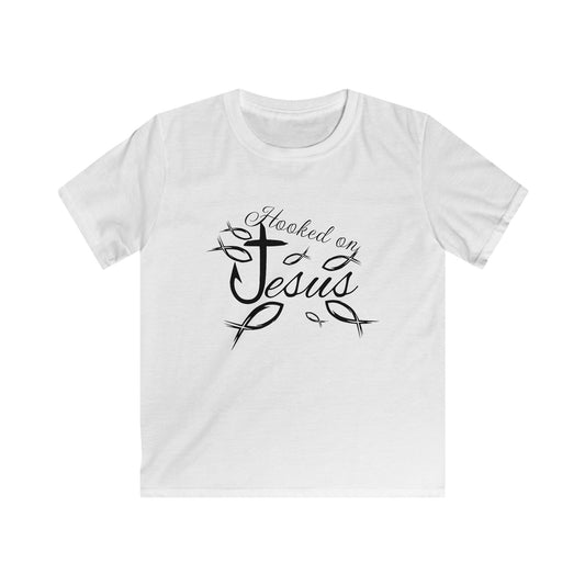 Hooked on Jesus Youth T-Shirt