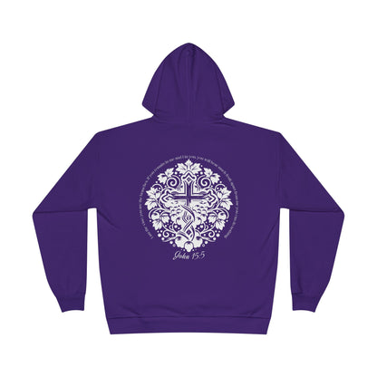 Bible & Barbell - John 15:5 Hoodie