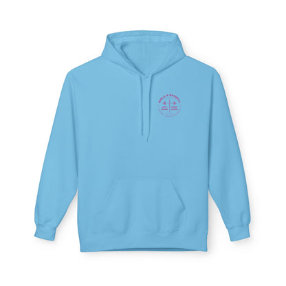 Bible & Barbell Pink Logo Hoodie