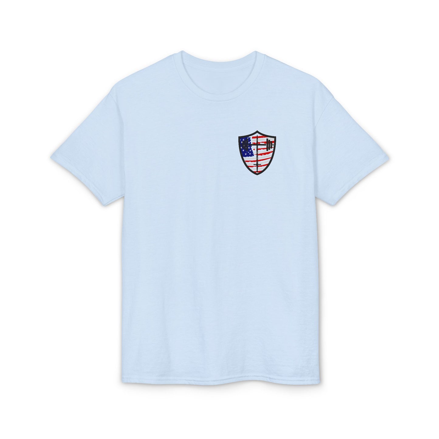 Bible & Barbell Patriotic Logo T-Shirt