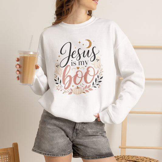 Jesus Is My Boo Crewneck Sweatshirt