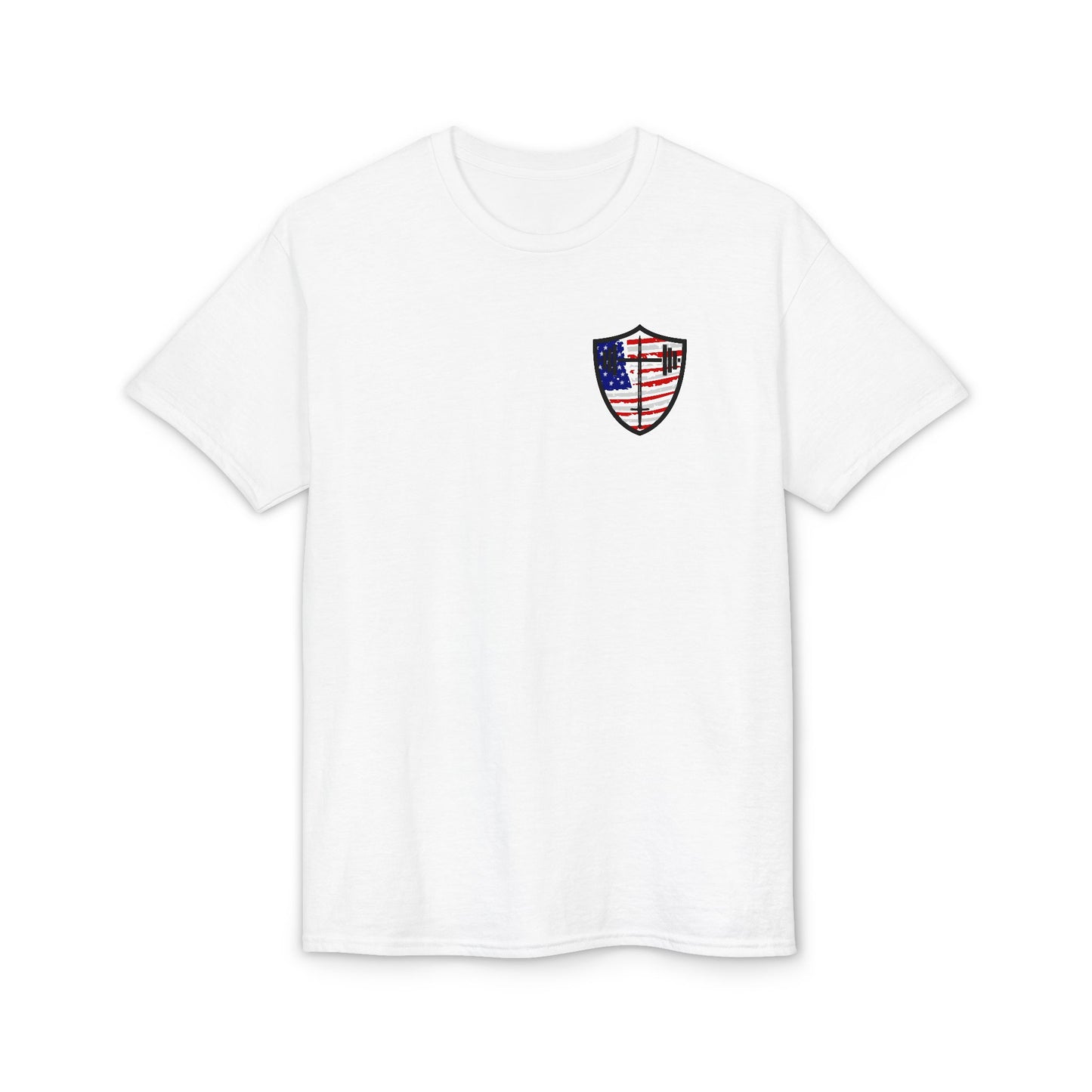 Bible & Barbell Patriotic Logo T-Shirt