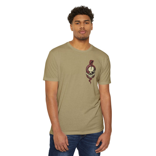 ISAIAH 54:17 Skull & Snake Graphic T‑Shirt