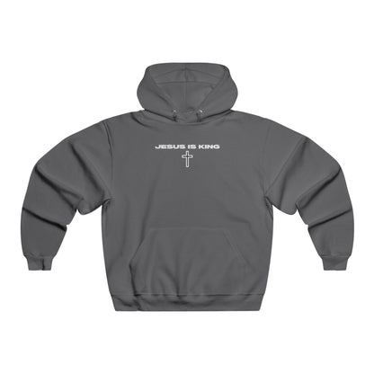 Jesus Is King Cross Hoodie — Christian Faith Pullover