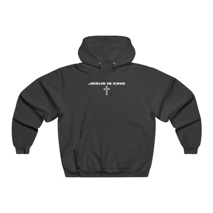 Jesus Is King Cross Hoodie — Christian Faith Pullover