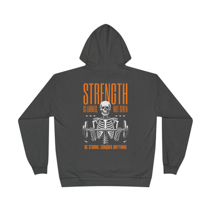 Strength Is Earned, Not Given Unisex EcoSmart Pullover Hoodie