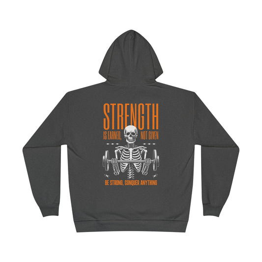 Strength Is Earned, Not Given Unisex EcoSmart Pullover Hoodie
