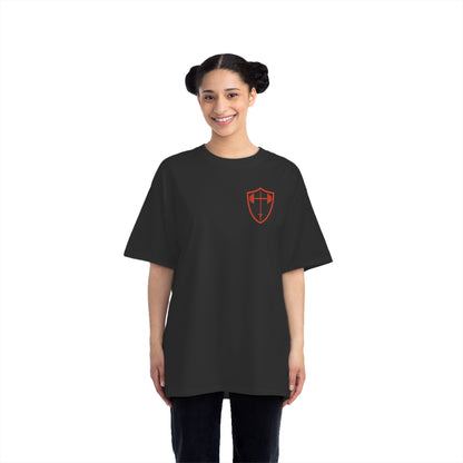 Unshakeable Psalm 27:1 Lighthouse T-Shirt — Christian Faith Graphic Tee