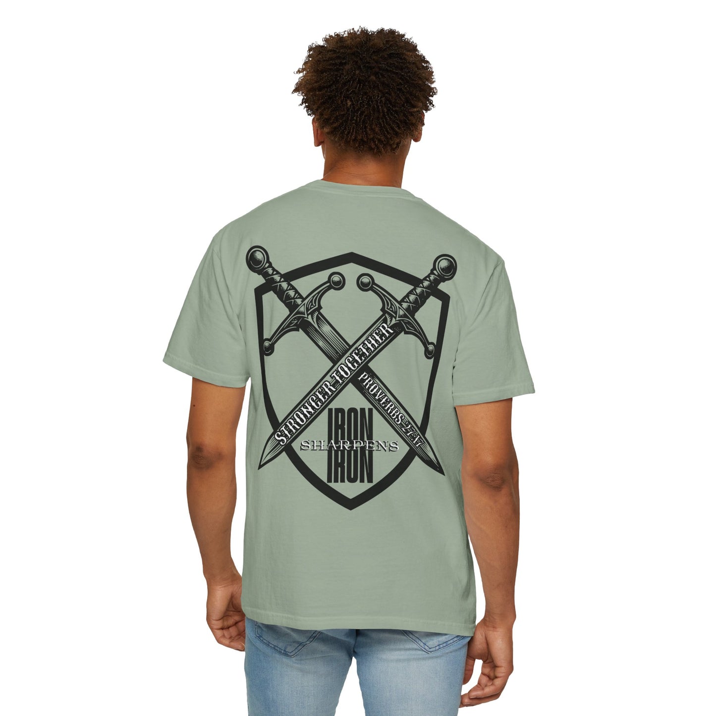 Iron Sharpens Iron Proverbs 27:17 T-Shirt