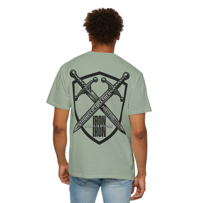 Iron Sharpens Iron Proverbs 27:17 T-Shirt