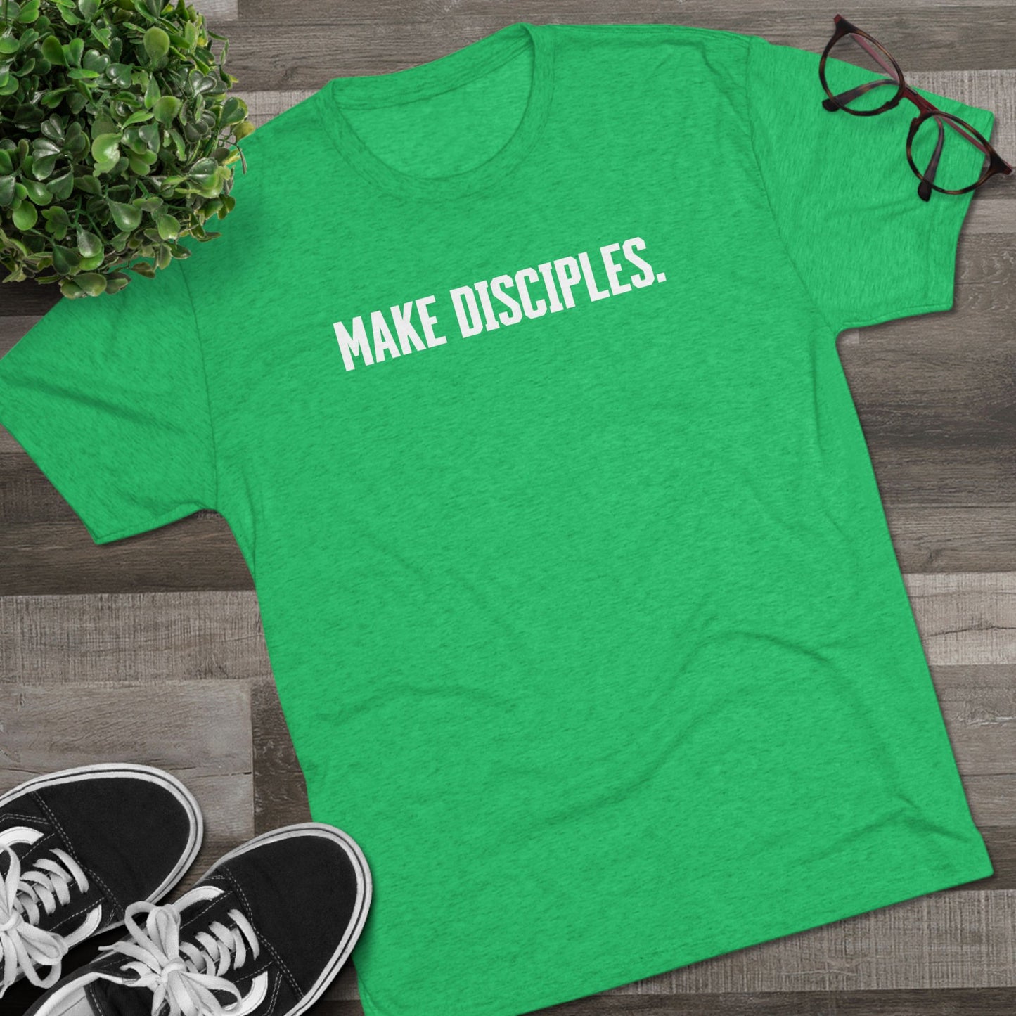 Make Disciples - Matthew 28:19 Christian Mission Tee