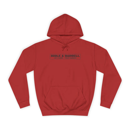 Forged Through Failure Unisex College Hoodie