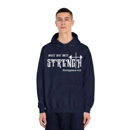 Not By My Strength - Philippians 4:13 Hoodie