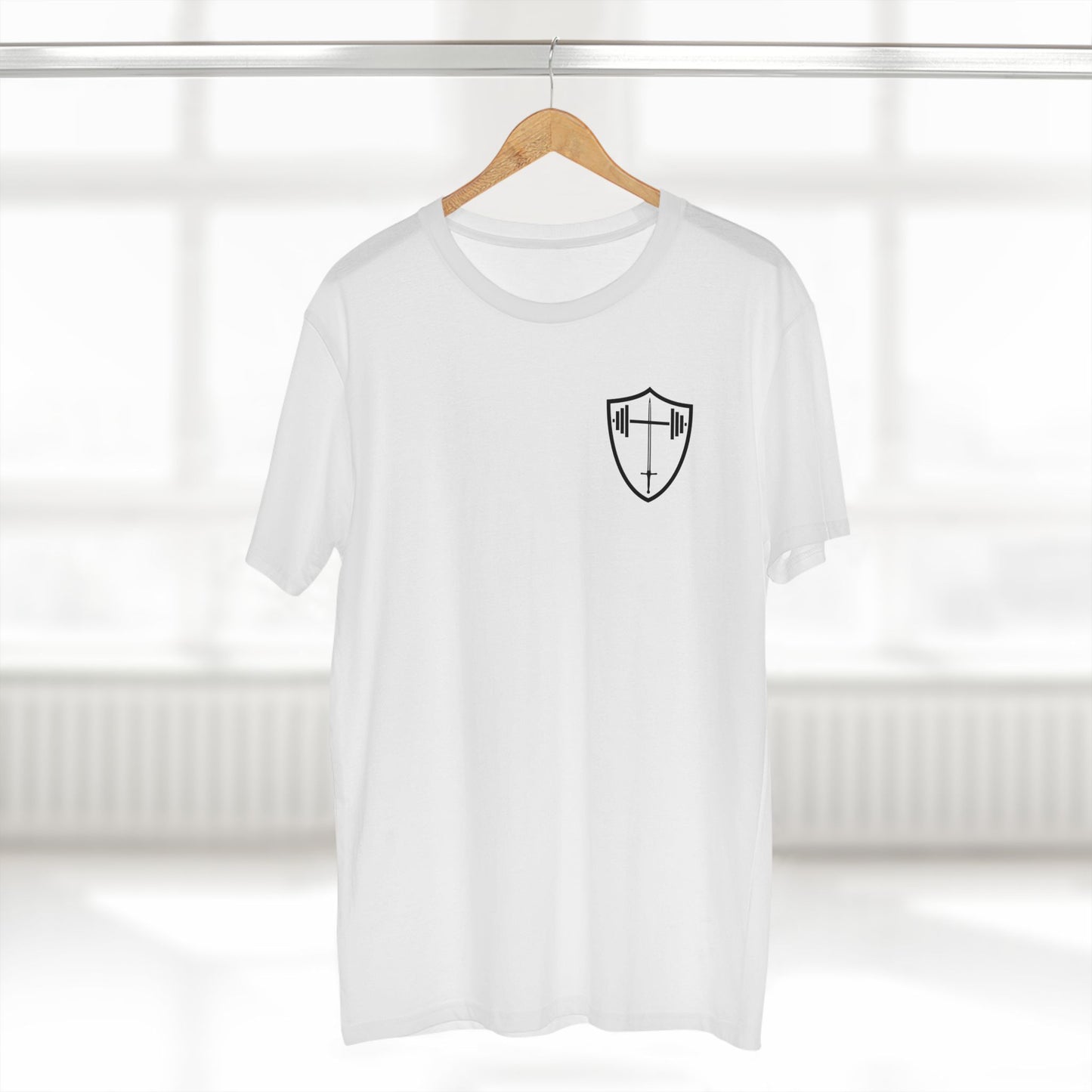 Affirmations Christian Cross Tee — Inspirational Scripture Design