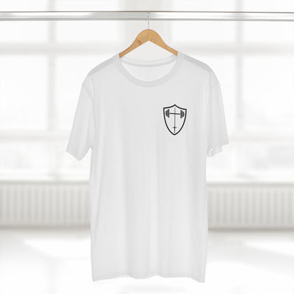 Affirmations Christian Cross Tee — Inspirational Scripture Design