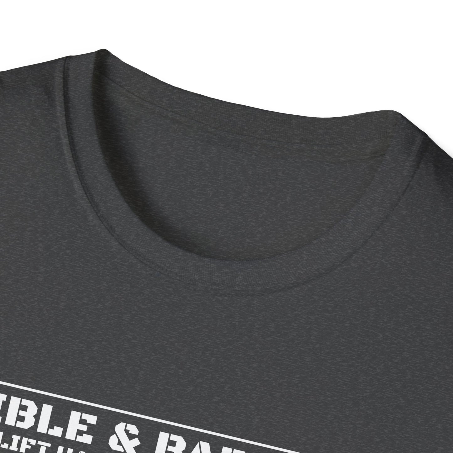 Bible & Barbell Logo Unisex Softstyle T-Shirt