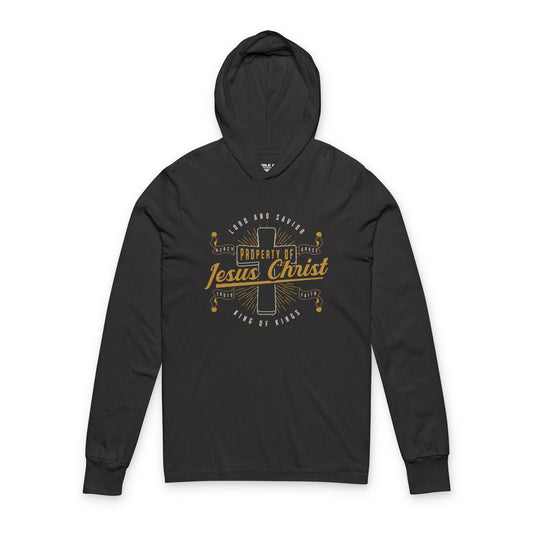 Property of Jesus Christ - Hooded Long Sleeve Tee