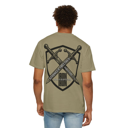 Iron Sharpens Iron Proverbs 27:17 T-Shirt