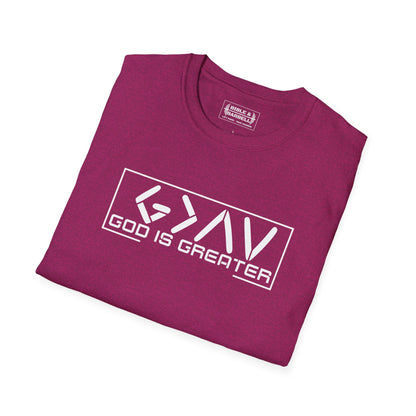 God is Greater Unisex T-Shirt