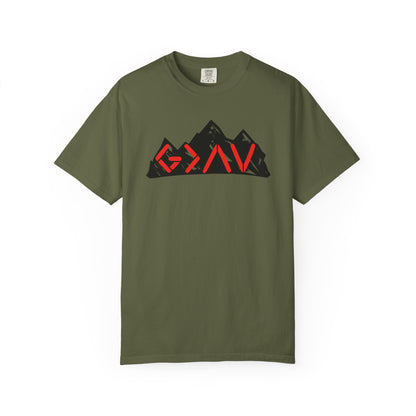God Is Greater Than The Highs and Lows Mountain Graphic Unisex T-Shirt