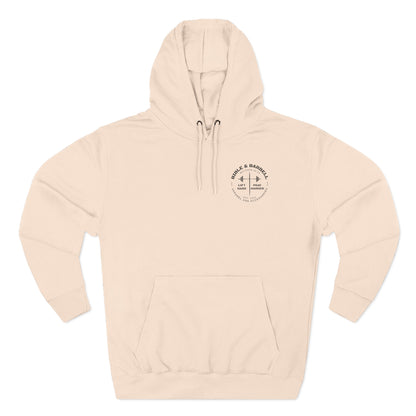 Bible & Barbell Logo Fleece Hoodie | Fitness Gift | Gym Apparel | Christian Hoodie | Workout Wear