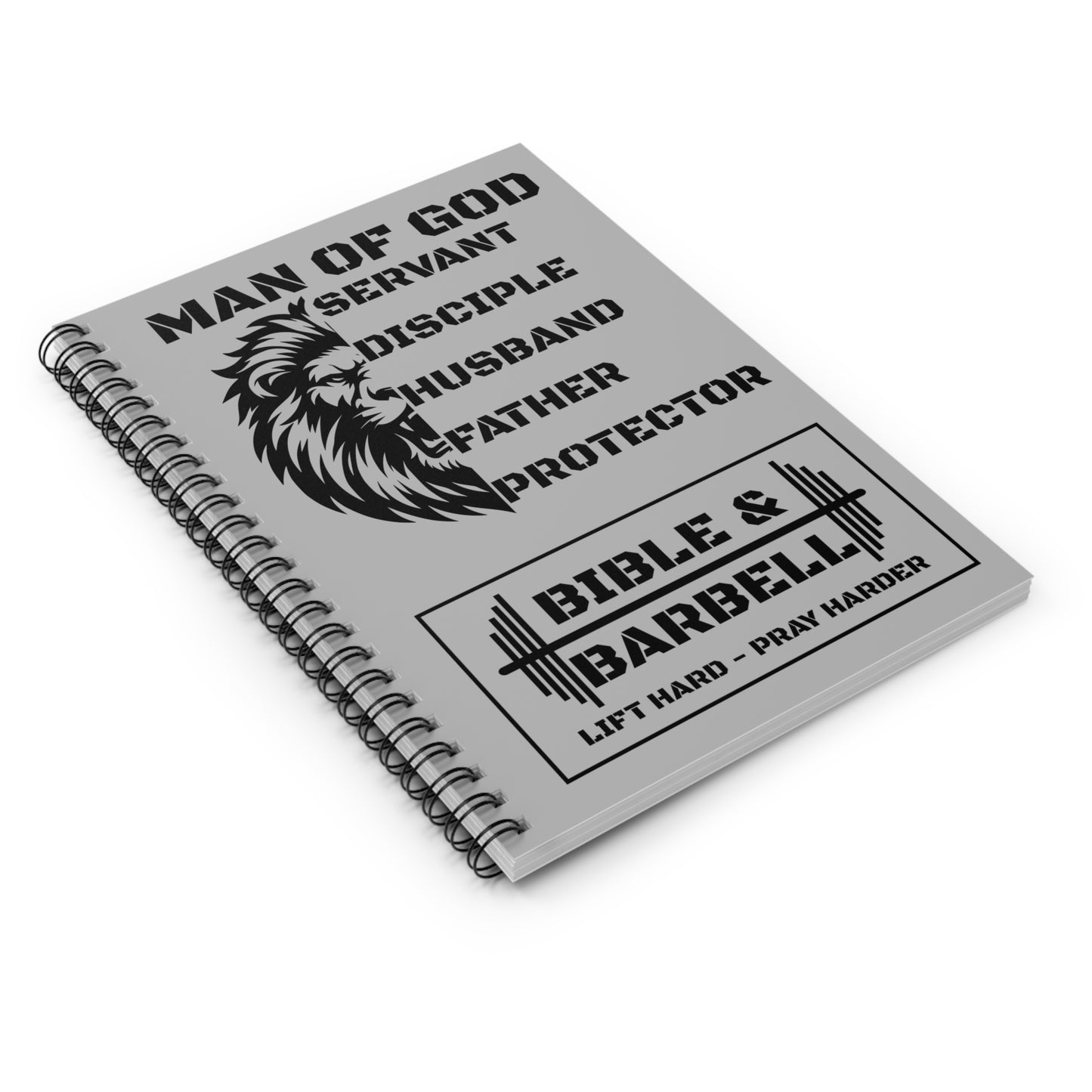 Man of God Spiral Notebook