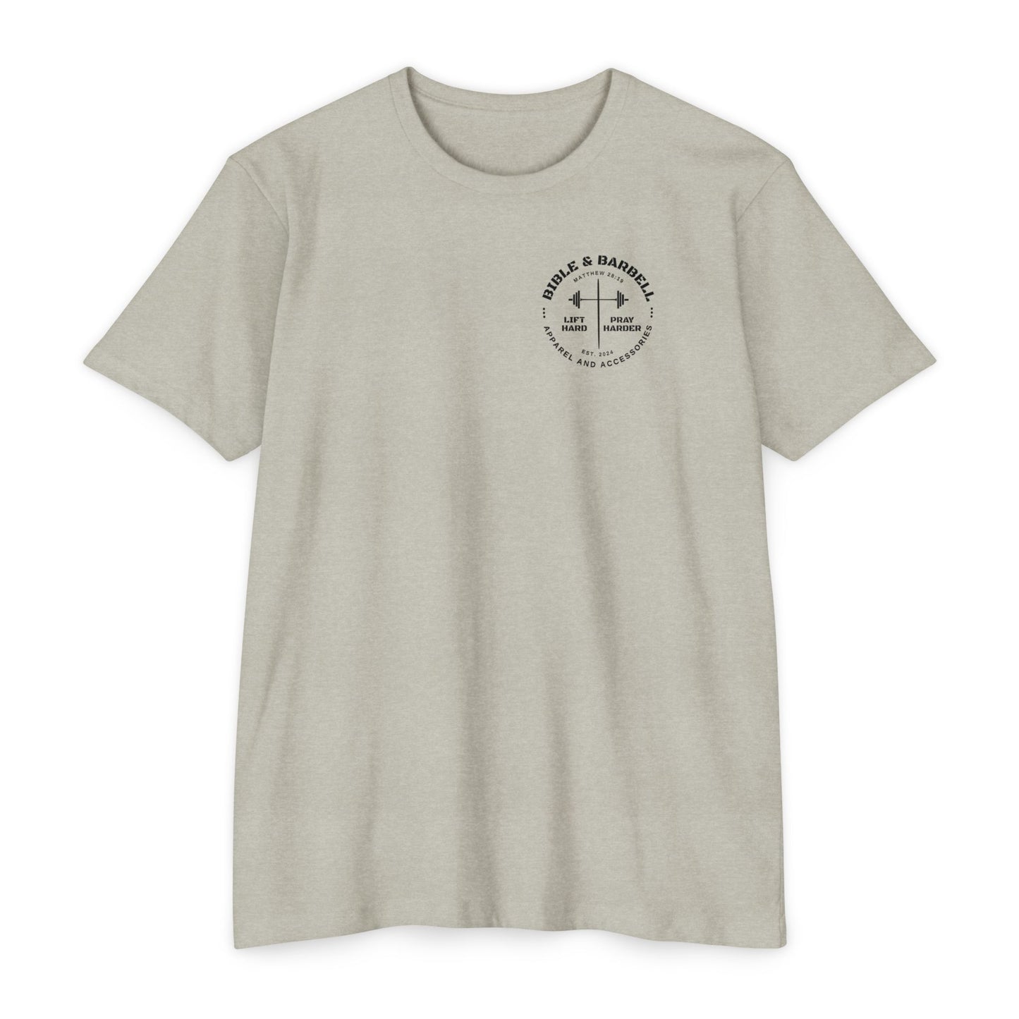 Strong & Courageous Lion Graphic T-Shirt, Joshua 1:9 Motivational Tee, Unisex Shirt, Strength Apparel, Gift for Him, Faith-Based Clothing