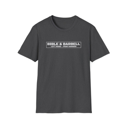 Bible & Barbell Logo Unisex Softstyle T-Shirt