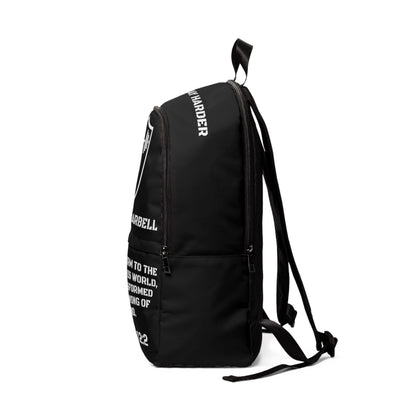 PERSONALIZED Bible & Barbell Backpack — Christian Fitness Gym Bag