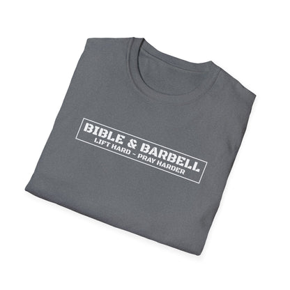 Bible & Barbell Logo Unisex Softstyle T-Shirt
