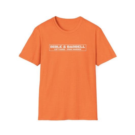 Bible & Barbell Logo Unisex Softstyle T-Shirt