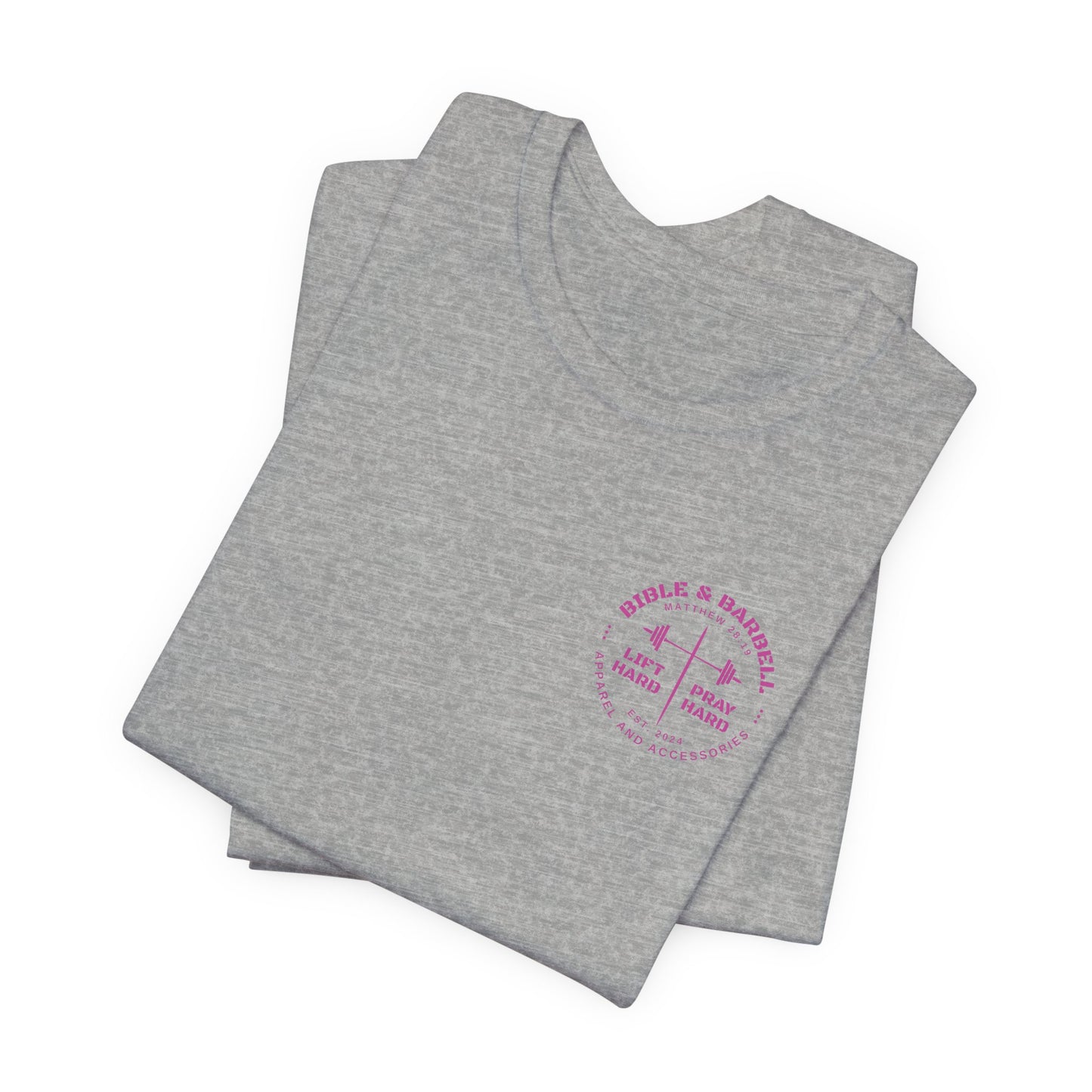 Women's Pink Circle Logo T-Shirt