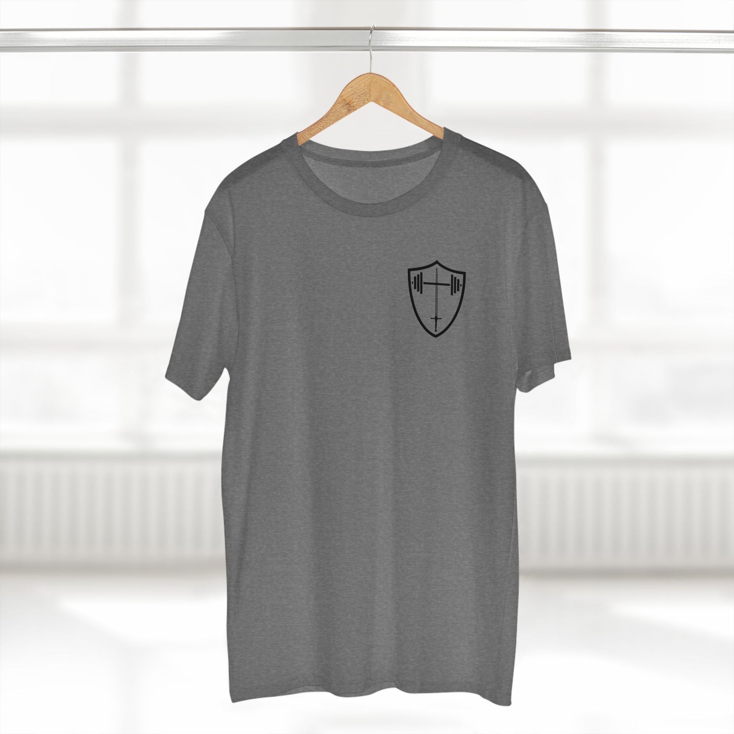 Affirmations Christian Cross Tee — Inspirational Scripture Design