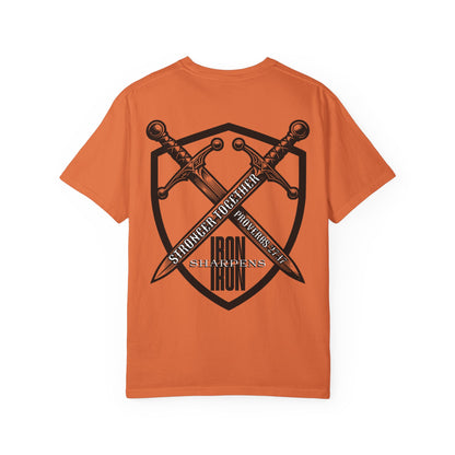 Iron Sharpens Iron Proverbs 27:17 T-Shirt