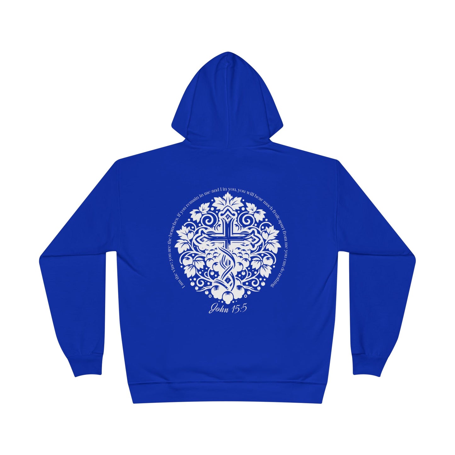 Bible & Barbell - John 15:5 Hoodie