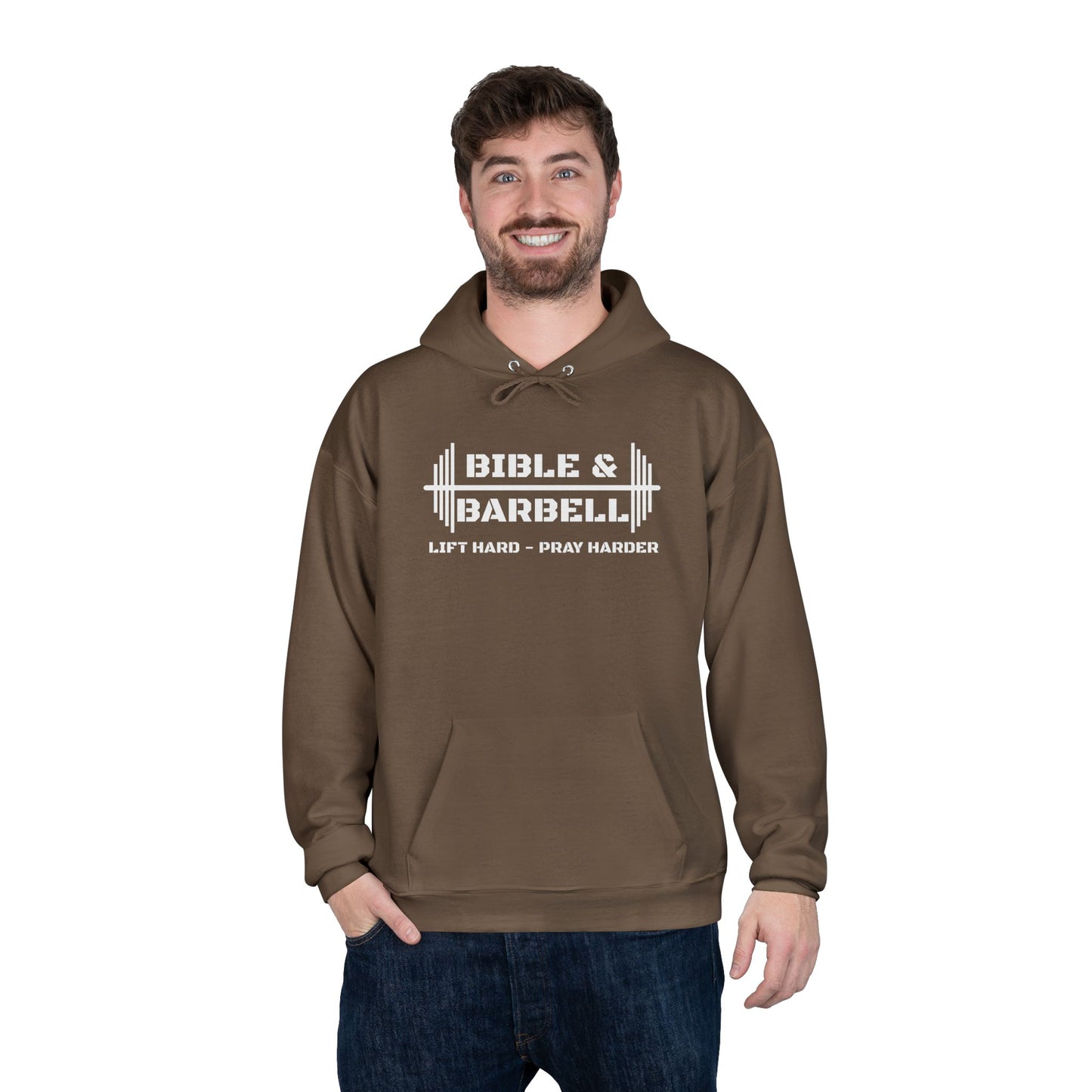 Bible & Barbell - John 15:5 Hoodie