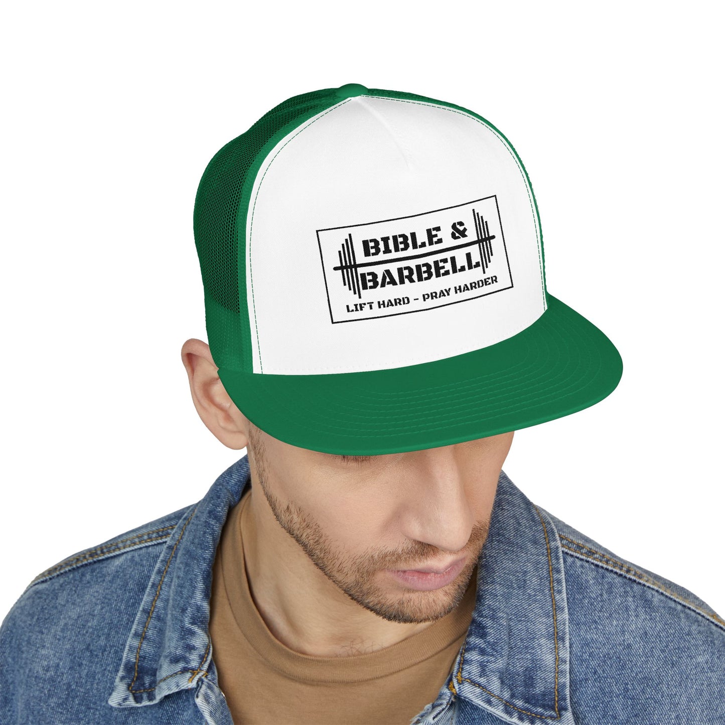Bible & Barbell 5 Panel Trucker Cap