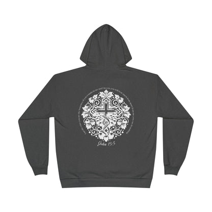 Bible & Barbell - John 15:5 Hoodie