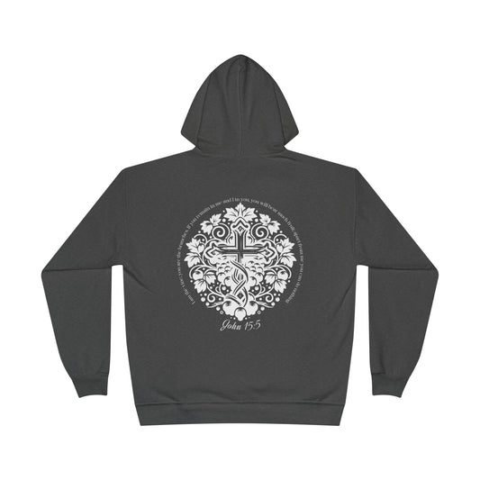 Bible & Barbell - John 15:5 Hoodie