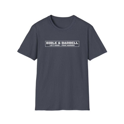 Bible & Barbell Logo Unisex Softstyle T-Shirt