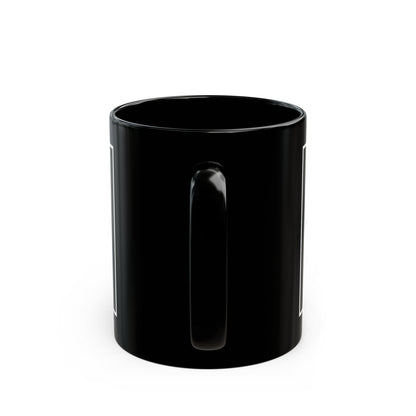 Bible & Barbell Black and White Coffee Mug