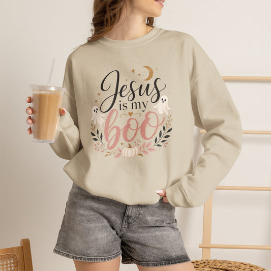 Jesus Is My Boo Crewneck Sweatshirt